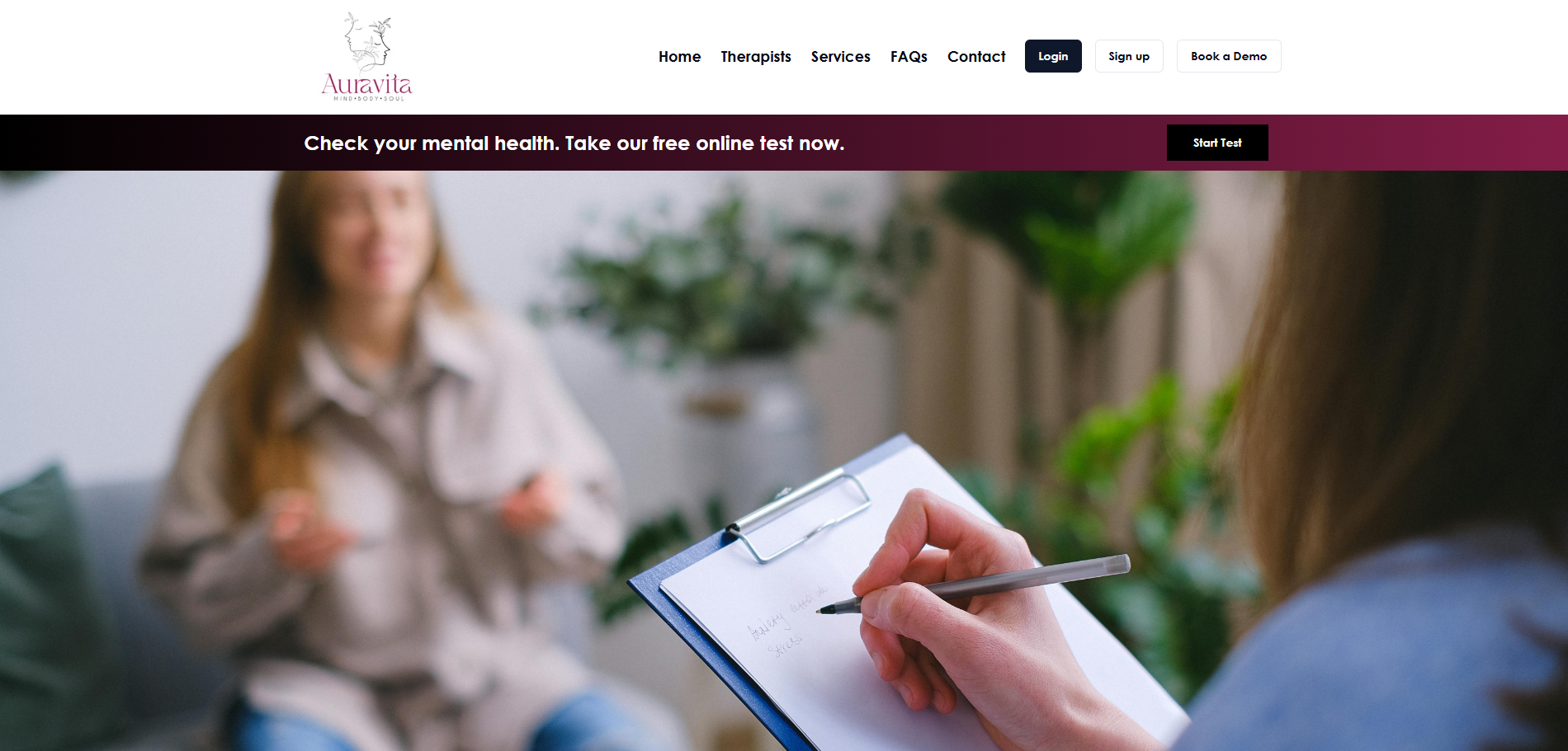 Auravita Wellness Portal