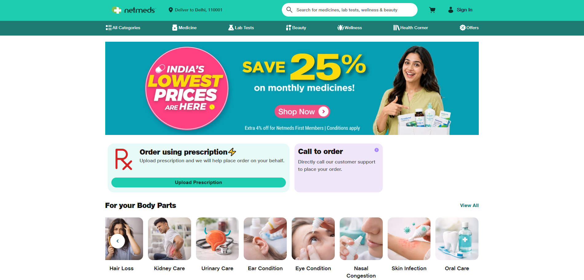 Netmeds Online Pharmacy